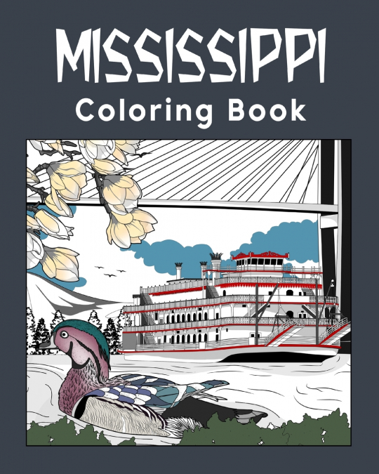 Mississippi Coloring Book
