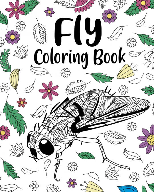 Fly Coloring Book