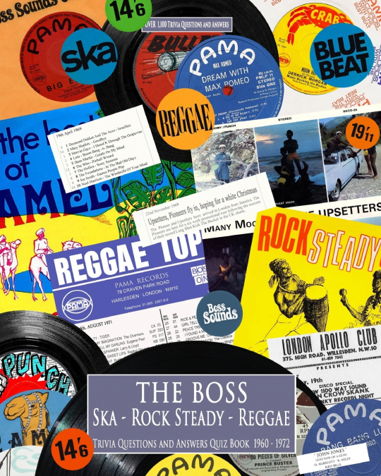 THE BOSS Ska RockSteady Reggae Trivia quiz book