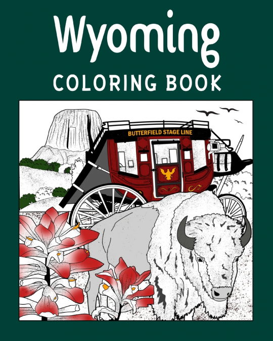 Wyoming Coloring Book
