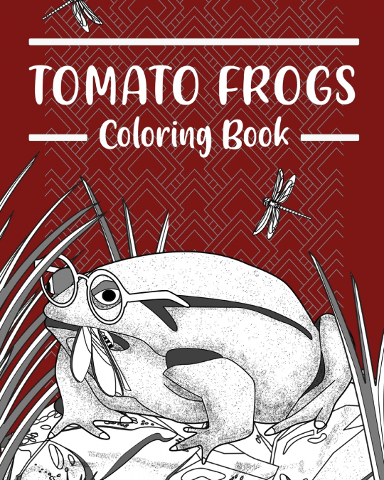 Tomato Frogs Coloring Book