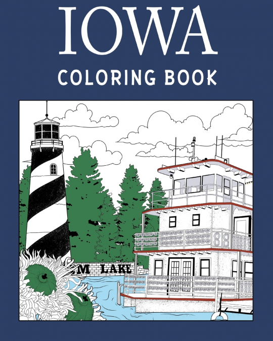Iowa Coloring Book