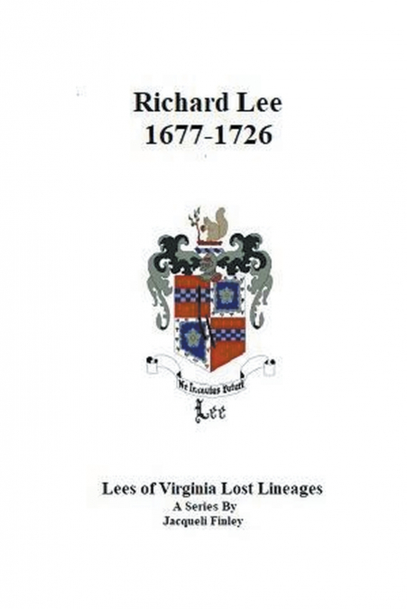 Richard Lee 1677 - 1726