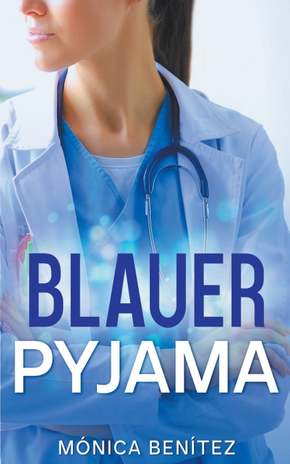 Blauer Pyjama