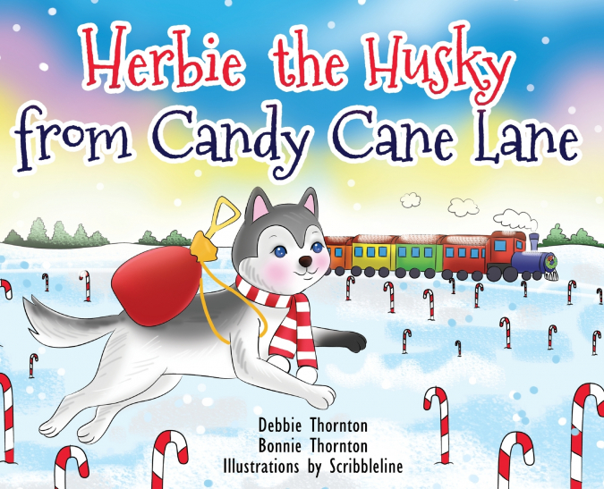 Herbie the Husky from Candy Cane Lane