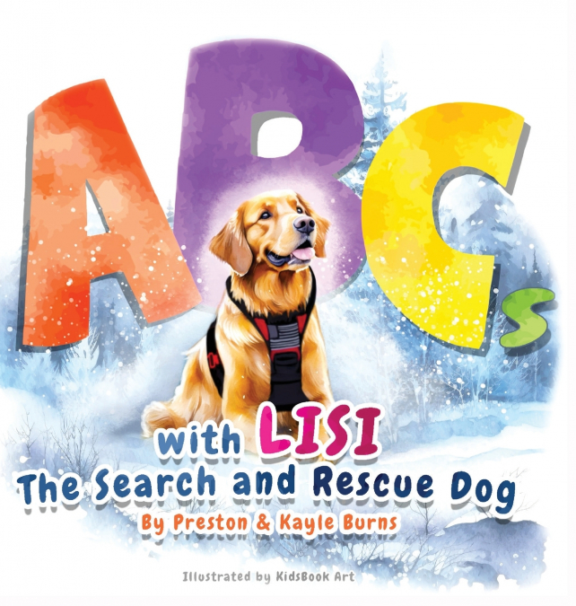 Print Only ABC’s with Lisi the Search and Rescue Dog