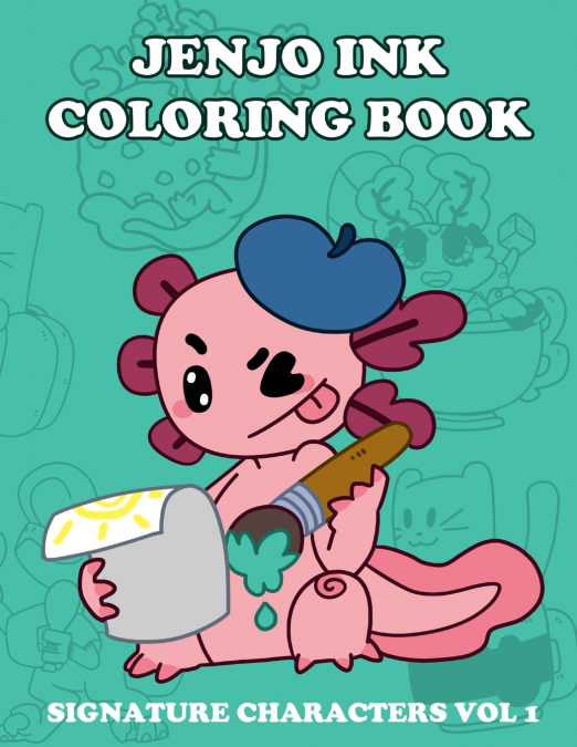 Jenjo Ink Coloring Book