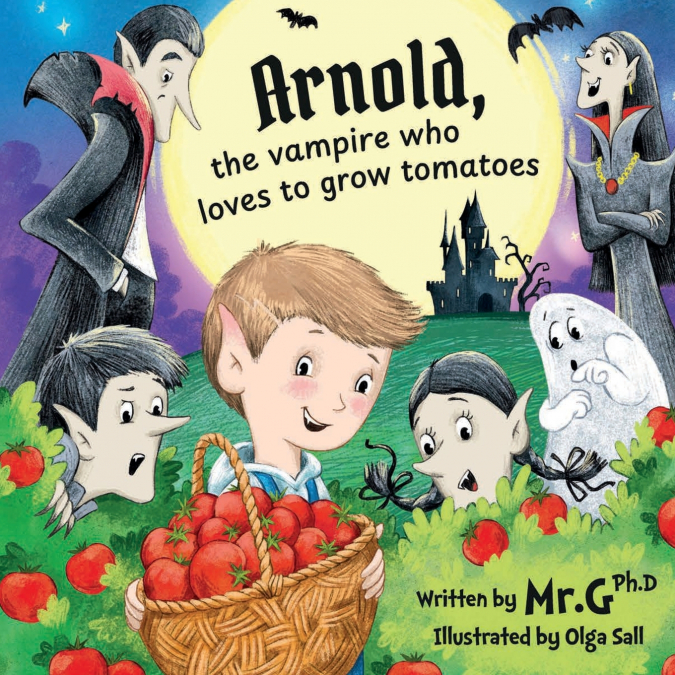 Arnold, The Vampire Who Loves To Grow Tomatoes