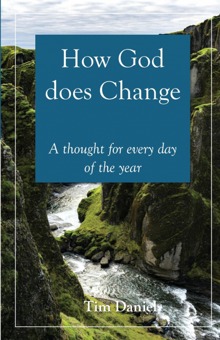 How God does Change