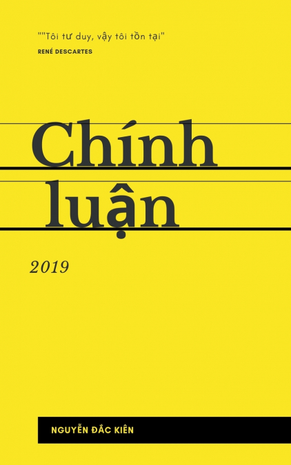 Chính luận  - 2019