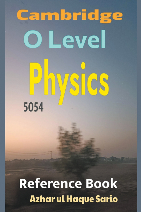 Cambridge O Level Physics 5054