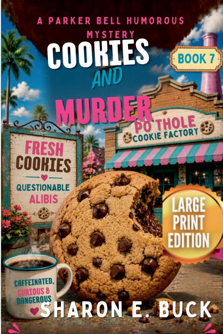 Cookies and Murder - LARGE PRINT