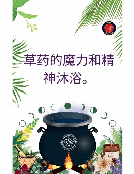 草药的魔力和精神沐浴。
