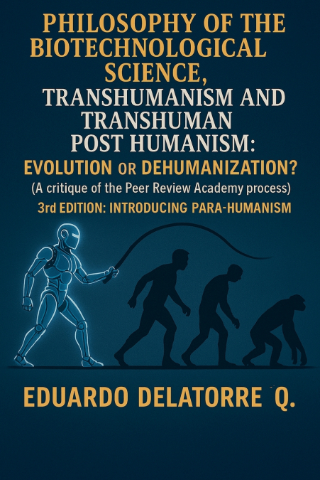 Philosophy of the Biotechnological Science, Transhumanism and Transhuman Post Humanism
