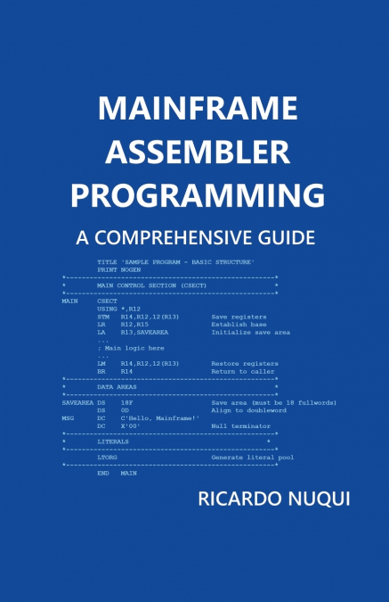Mainframe Assembler Programming