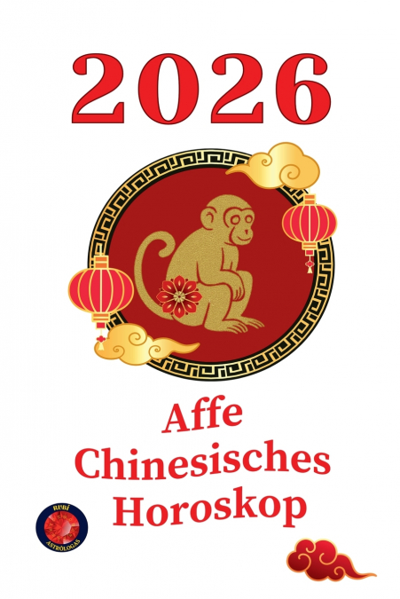 2026  Affe chinesisches Horoskop