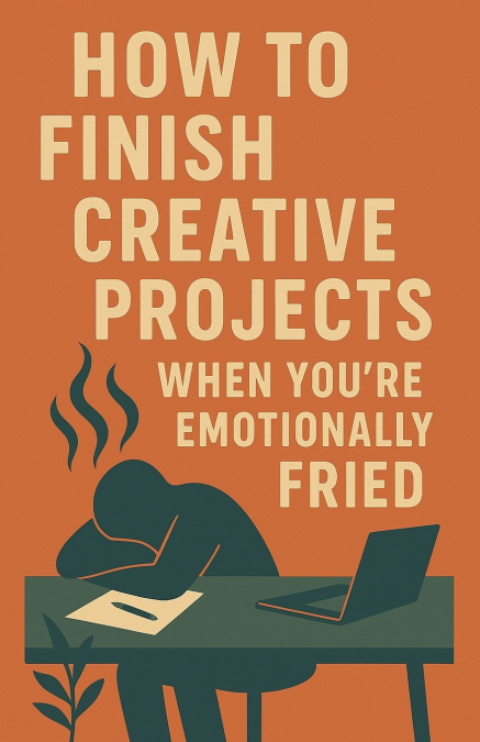 How to Finish Creative Projects When You’re Emotionally Fried