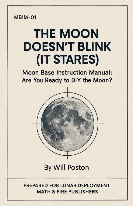 The Moon Doesn’t Blink (It Stares)