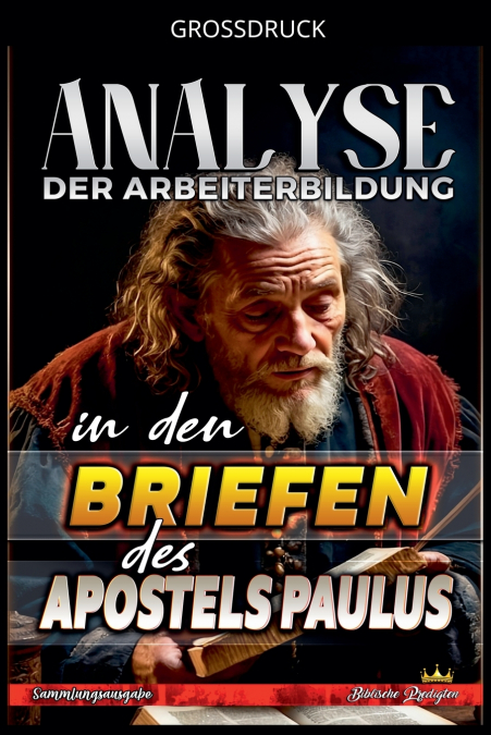Analyse der Arbeiterbildung in den Briefen des Apostels Paulus