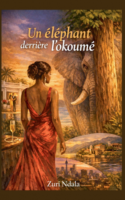 Un éléphant derrière l’okoumé