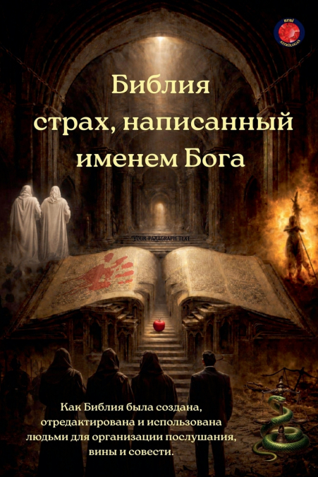 Библия  страх, написанный именем Бога