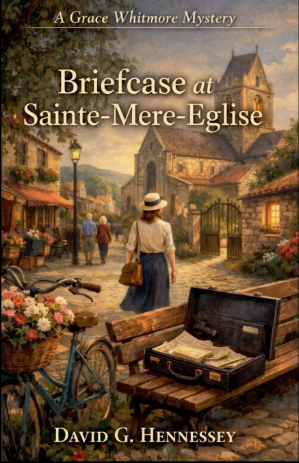 Briefcase at Sainte-Mere-Eglise