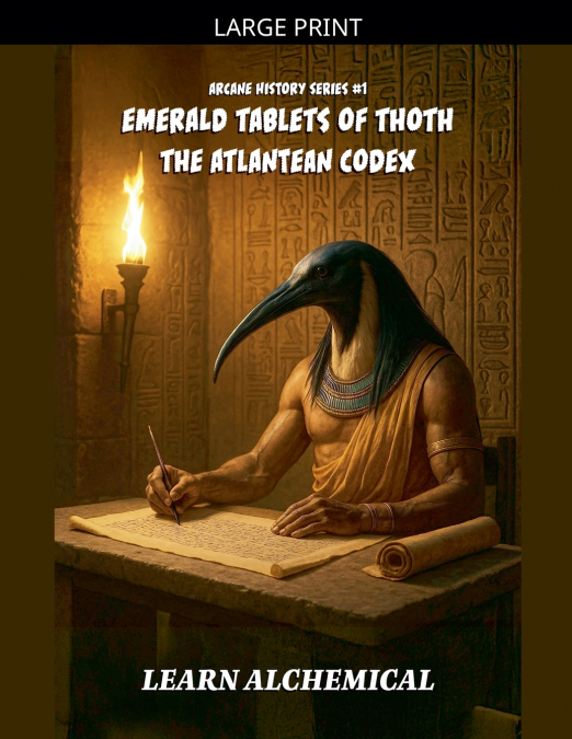 The Emerald Tablets of Thoth, the Atlantean Codex