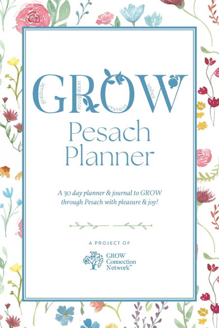 GROW Pesach Planner