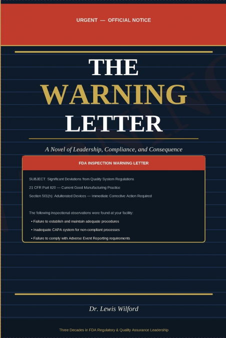 The FDA Warning Letter
