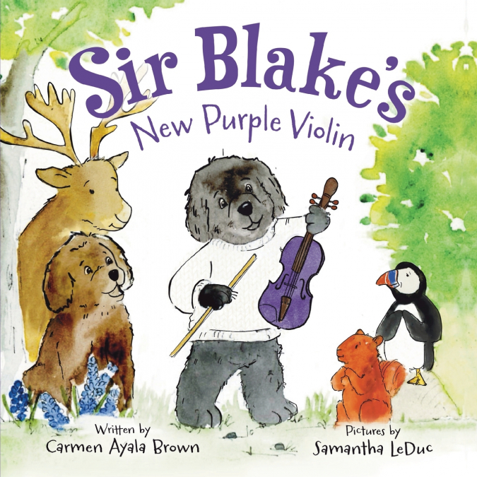 Sir Blake’s New Purple Violin