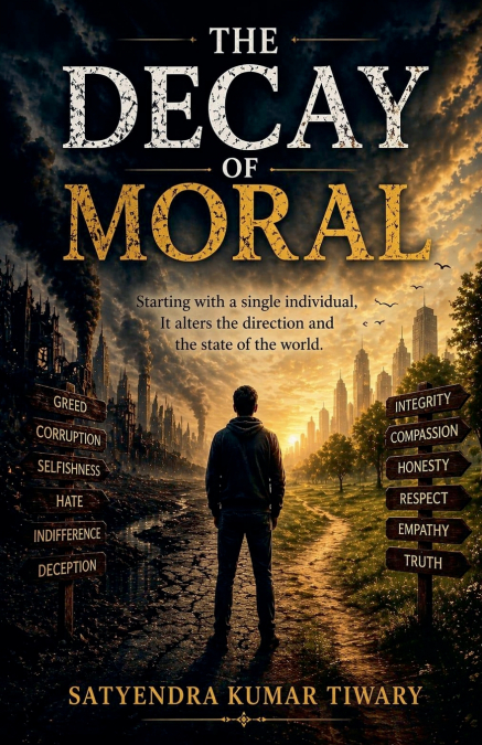 'The Decay of Moral'  Starting with a single individual, It alters the direction and the state of the world.