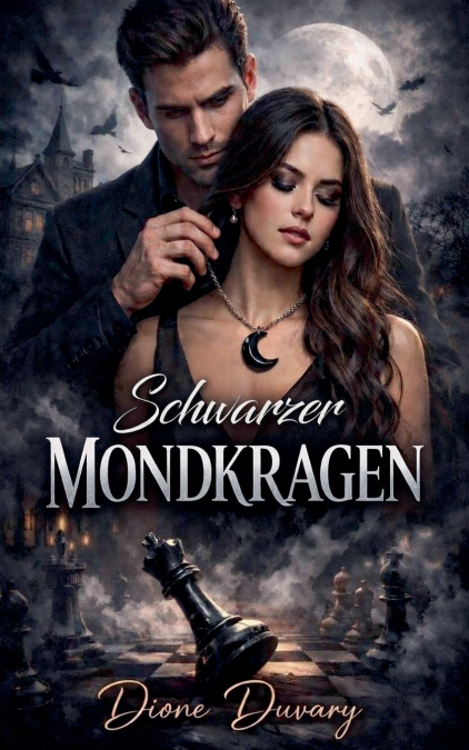 Schwarzer Mondkragen