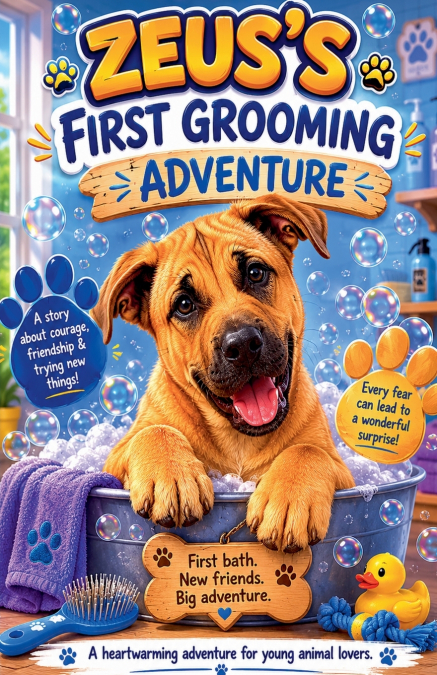 Zeus’s First Grooming Adventure