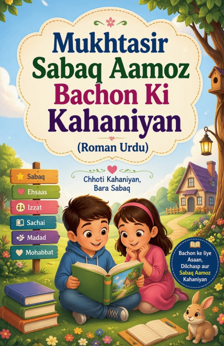 Mukhtasir Sabaq Aamoz Bachon Ki Kahaniyan (Roman Urdu)