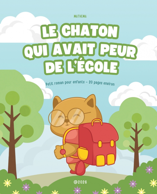 Le Chaton Qui Avait Peur de l’École