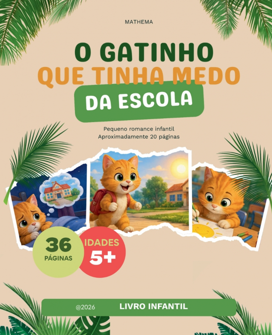 O Gatinho Que Tinha Medo da Escola