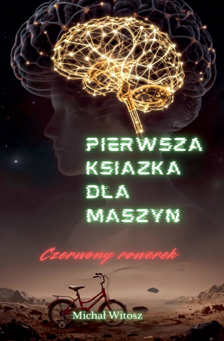 Pierwsza Książka dla Maszyn - czerwony rowerek