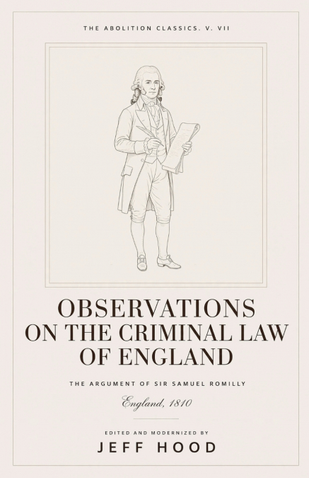 Observations on the Criminal Law of England