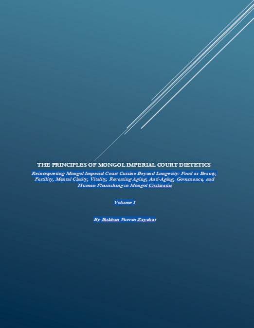 THE PRINCIPLES OF MONGOL IMPERIAL COURT DIETETICS