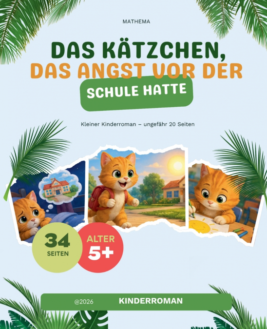 Das Kätzchen, das Angst vor der Schule hatte