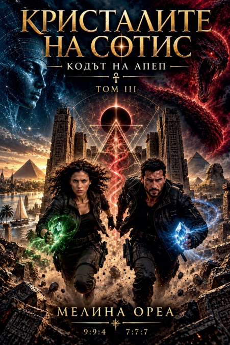 КРИСТАЛИТЕ  НА СОТИС  Кодът на Апеп   ТОМ III
