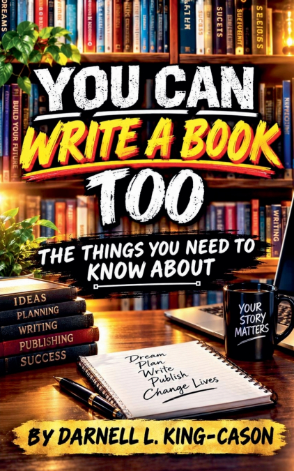You can write a book Too