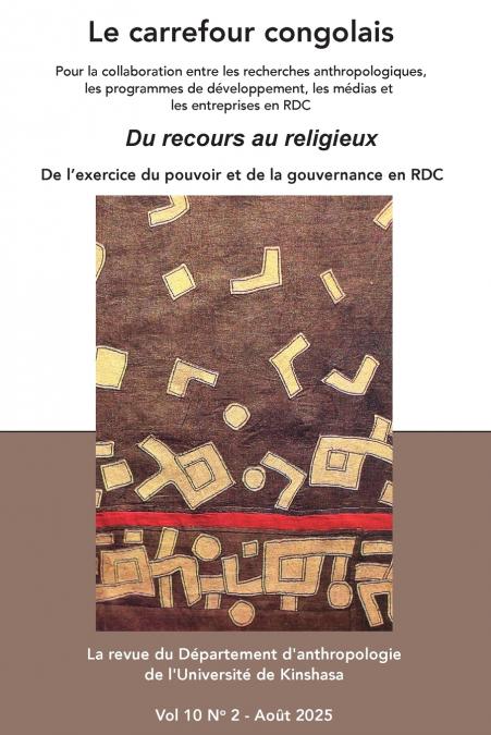 Le carrefour congolais 10(2)