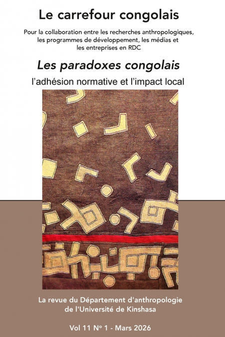 Le carrefour congolais 11(1)