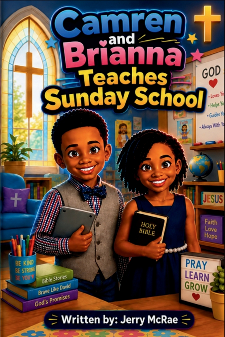 Camren and Brianna Teaches Sunday School