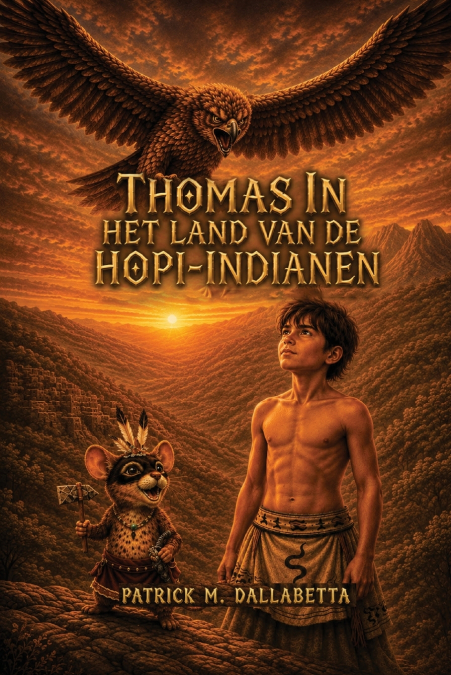 Thomas in het Land van de Hopi-Indianen