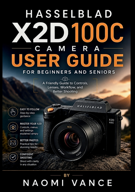 Hasselblad X2D 100C Camera User Guide For Beginners And Seniors
