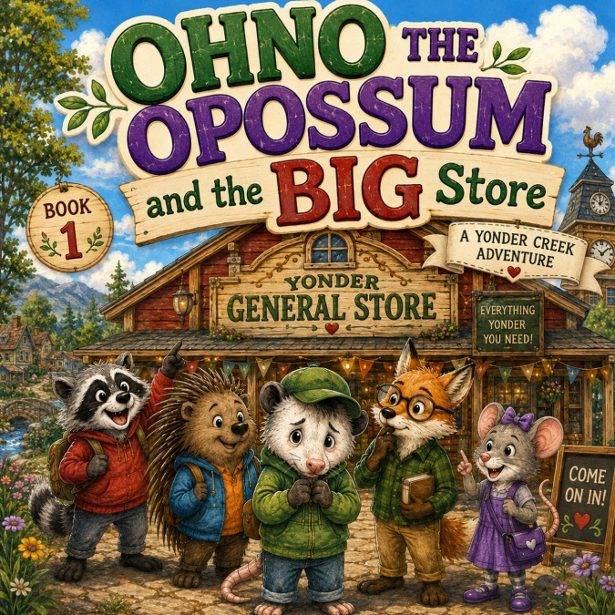 Ohno the Opossum and the BIG Store