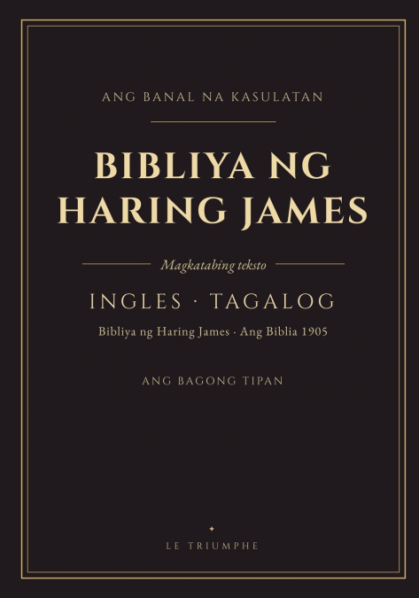 Bibliya ng Haring James - Bagong Tipan, Magkatabing Ingles at Tagalog