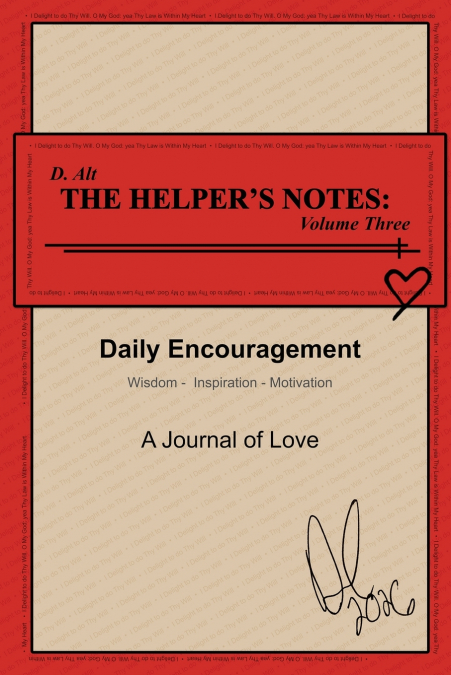The Helper’s Notes